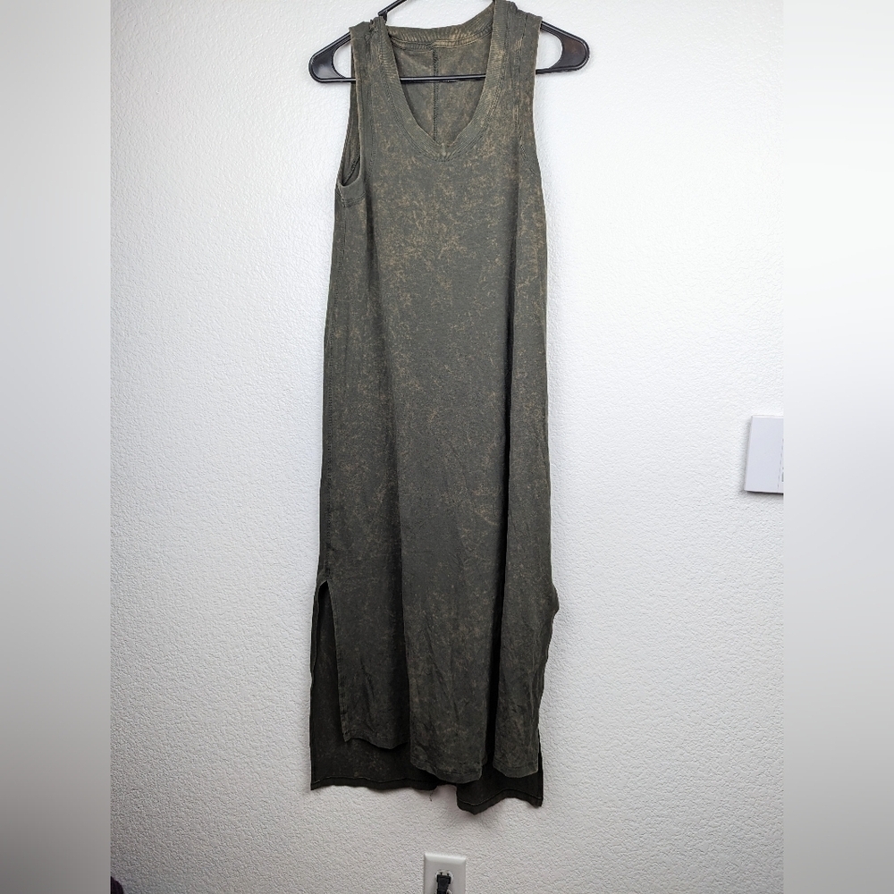 lululemon athletica Olive Green Sleeveless Maxi Dress - 6